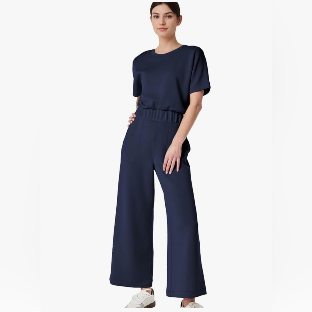 Elegant Navy Jumpsuit